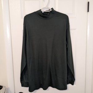 L.L.Bean long sleeve mock turtleneck size large